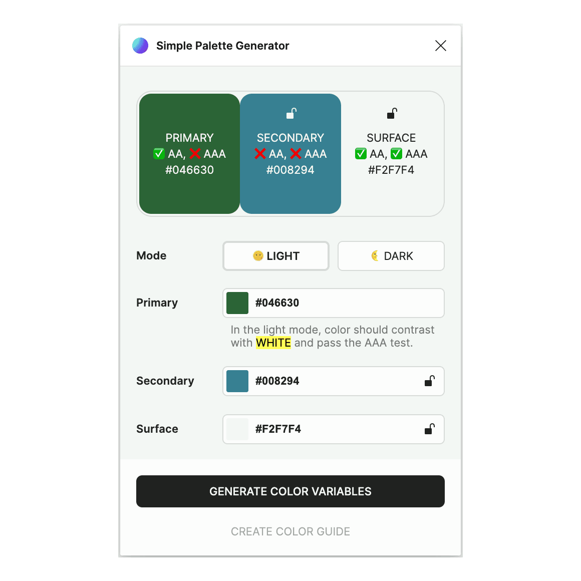 plugin screenshot